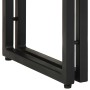 Mesas Auxiliares  Negras 90x33x75 cm de Madera Maciza de Mango y Metal | Foro24.es | Tu tienda online para hogar, jardín y más Foro24.es