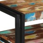 Mesas Auxiliares  Multicolor 90x33x75 cm de Madera Sólida Recuperada y Metal | Foro24.es | Tu tienda online para hogar, jardín y más Foro24.es