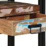 Mesas Auxiliares  Multicolor 90x33x75 cm de Madera Sólida Recuperada y Metal | Foro24.es | Tu tienda online para hogar, jardín y más Foro24.es