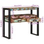 Mesas Auxiliares  Multicolor 90x33x75 cm de Madera Sólida Recuperada y Metal | Foro24.es | Tu tienda online para hogar, jardín y más Foro24.es