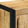 Armario para zapatos Negro 30x30x40 cm de Madera Maciza de Mango y Acero by , Shoe racks and shoe organizers - Ref: Foro24-41...