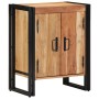 Cabinet de Zapatos  Negro 30x30x40 cm Madera maciza de Acacia y Acero | Foro24.es | Tu tienda online para hogar, jardín y más Foro24.es