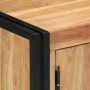 Cabinet de Zapatos  Negro 30x30x40 cm Madera maciza de Acacia y Acero | Foro24.es | Tu tienda online para hogar, jardín y más Foro24.es