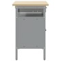 Banco de Trabajo con Puerta Bloqueable Negro 100x55x85 cm Acero von , Arbeitstische - Ref: Foro24-4103458, Preis: 189,82 €, R...
