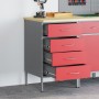 Gabinete de Trabajo Rojo 50x55x85 cm Acero von , Arbeitstische - Ref: Foro24-4103461, Preis: 145,58 €, Rabatt: %