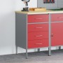 Gabinete de Trabajo Rojo 50x55x85 cm Acero von , Arbeitstische - Ref: Foro24-4103461, Preis: 145,58 €, Rabatt: %