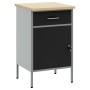 Armario de Trabajo Negro 50x55x84 cm Acero by , Work tables - Ref: Foro24-4103462, Price: 148,15 €, Discount: %