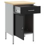 Armario de Trabajo Negro 50x55x84 cm Acero by , Work tables - Ref: Foro24-4103462, Price: 148,15 €, Discount: %