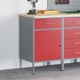 Gabinete de Trabajo Rojo 50x55x84 cm Acero von , Arbeitstische - Ref: Foro24-4103463, Preis: 130,85 €, Rabatt: %