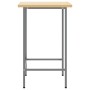 Mesa de Trabajo Gris 55x55x85 cm Acero y Madera von , Arbeitstische - Ref: Foro24-4103466, Preis: 63,49 €, Rabatt: %