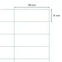 rillprint Selbstklebeetiketten 105x37 mm 1000 Blatt weiß von rillprint, Adressetiketten - Ref: Foro24-441034, Preis: 120,58 €...