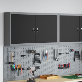 gabinete de herramientas montado en la pared