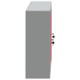 Gabinete de herramientas montado en la pared de con panel perforado rojo 100x20x55 cm de acero by , Tool cabinets - Ref: Foro...