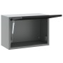 Gabinete de herramientas colgado en la pared, puerta a gas, 50x25x35 cm, negro von , Werkzeugschränke - Ref: Foro24-4103477, ...