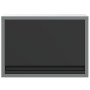 Gabinete de herramientas colgado en la pared, puerta a gas, 50x25x35 cm, negro von , Werkzeugschränke - Ref: Foro24-4103477, ...