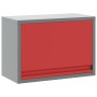 Armario de Herramientas Montado en Pared con Puerta de Elevación a Gas en Rojo, 50x25x35 cm by , Tool cabinets - Ref: Foro24-...