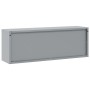 Gabinete de Herramientas Montado en la Pared con Puerta de Elevación a Gas Negro 100x25x35 cm by , Tool cabinets - Ref: Foro2...