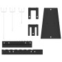 Tableros perforados 2 pcs con 8 accesorios gris 50x60 cm acero | Foro24.es | Tu tienda online para hogar, jardín y más Foro24.es