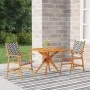 Garden dining set 3 pieces solid acacia wood by vidaXL, Garden sets - Ref: Foro24-3087137, Price: 250,42 €, Discount: %