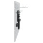 Tableros de Clavijas - Paquete de 3 con 15 accesorios, Gris, 50x60 cm, Acero von , Werkzeugorganisation und -lagerung - Ref: ...
