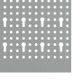 Tableros de Perforación 2 Pack con 8 Accesorios, Gris, 100x80 cm de Acero | Foro24.es | Tu tienda online para hogar, jardín y más Foro24.es
