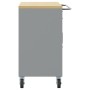 Gabinete de Herramientas con Ruedas y Cerradura Rojo 75x45x85 cm de Acero by , Tool cabinets - Ref: Foro24-4103488, Price: 19...