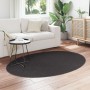 Alfombra "HUARTE" Antracita 120x170 cm Ovalada | Foro24.es | Tu tienda online para hogar, jardín y más Foro24.es