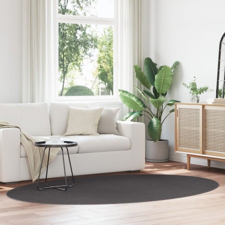 Alfombra "HUARTE" Antracita 160x230 cm Ovalada by , Rugs - Ref: Foro24-4103611, Price: 92,35 €, Discount: %