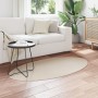Alfombra "HUARTE" Beige 80x150 cm Ovalada de , Alfombras - Ref: Foro24-4103614, Precio: 41,96 €, Descuento: %