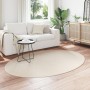 Alfombra "HUARTE" Beige 140x200 cm Ovalada de , Alfombras - Ref: Foro24-4103617, Precio: 74,27 €, Descuento: %