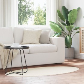 Alfombra "HUARTE" Crema 80x150 cm Ovalada