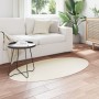 Alfombra "HUARTE" Crema 80x150 cm Ovalada | Foro24.es | Tu tienda online para hogar, jardín y más Foro24.es