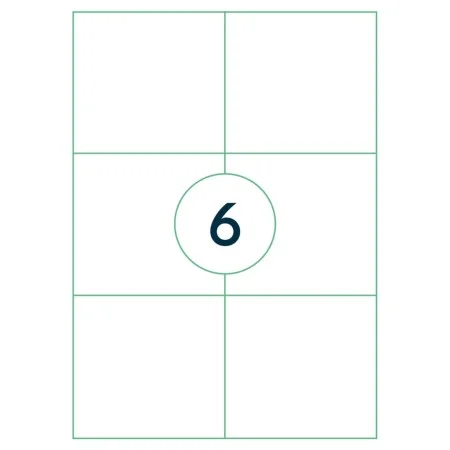 rillprint Selbstklebeetiketten 105x99 mm 500 Blatt weiß von rillprint, Adressetiketten - Ref: Foro24-441030, Preis: 39,30 €, ...