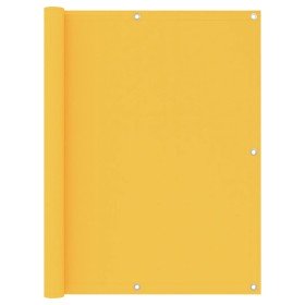 Toldo para balcón de tela oxford amarillo 120x600 cm