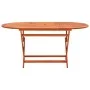 Folding 7-piece garden dining set made of eucalyptus wood by vidaXL, Garden sets - Ref: Foro24-3087155, Price: 385,87 €, Disc...
