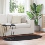 Alfombra "HUARTE" Negra 80x150 cm Ovalada de , Alfombras - Ref: Foro24-4103649, Precio: 41,96 €, Descuento: %