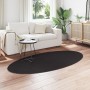 Alfombra  "HUARTE" Negra 100x200 cm Ovalada | Foro24.es | Tu tienda online para hogar, jardín y más Foro24.es