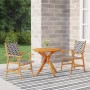 3-teiliges Massivholz-Gartenspeiseset aus Akazienholz von vidaXL, Gartensets - Ref: Foro24-3087130, Preis: 248,35 €, Rabatt: %