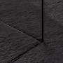 Alfombra "HUARTE" de Pila Corta Suave y Lavable Negra 80x150 cm | Foro24.es | Tu tienda online para hogar, jardín y más Foro24.es