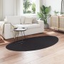Alfombra 'HUARTE'de Pila Corta Suave y Lavable Negra 100x200 cm | Foro24.es | Tu tienda online para hogar, jardín y más Foro24.es