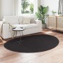 Alfombra "HUARTE" de pelo corto, suave y lavable negra 140x200 cm | Foro24.es | Tu tienda online para hogar, jardín y más Foro24.es