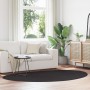 Alfombra 'HUARTE'Pelo Corto Suave y Lavable Negra 160x230 cm | Foro24.es | Tu tienda online para hogar, jardín y más Foro24.es