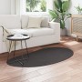 Alfombra de área Antracita 80x150 cm Poliéster Antideslizante | Foro24.es | Tu tienda online para hogar, jardín y más Foro24.es
