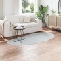 Alfombra de Área Gris 100x200 cm Poliéster Antideslizante | Foro24.es | Tu tienda online para hogar, jardín y más Foro24.es