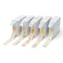 rillprint Surtido de pegatinas de sellado 250 piezas 5 rollos de rillprint, Cinta para etiquetar - Ref: Foro24-441048, Precio...