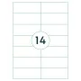 rillprint Etiquetas autoadhesivas 105x42,4 mm 1000 hojas blanco de rillprint, Etiquetas de dirección - Ref: Foro24-441035, Pr...