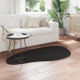 Alfombra 'HUARTE'negra suave de pelo corto y lavable 80x150 cm by , Rugs - Ref: Foro24-4103796, Price: 35,97 €, Discount: %