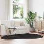 Alfombra 'HUARTE'de Pelusa Corta Suave y Lavable Negra 160x230 cm | Foro24.es | Tu tienda online para hogar, jardín y más Foro24.es