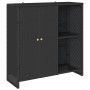 Gabinete de Almacenamiento Negro 100x36x102 cm Ratán | Foro24.es | Tu tienda online para hogar, jardín y más Foro24.es