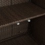 Armario de almacenamiento Marrón 100x36x102 cm Ratán von , Schränke und Lagerung - Ref: Foro24-4103822, Preis: 125,65 €, Raba...